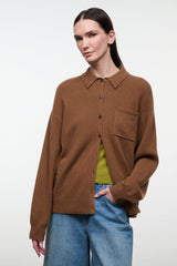 CAMERON CASHMERE CARDIGAN | CIGAR