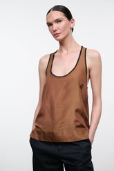 LYNELLE SILK TANK | CIGAR