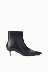 SEBASTIAN ANKLE KITTEN HEEL BOOT | BLACK