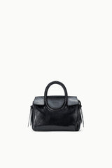 MAUDE MINI CARRYALL | BLACK SNAKE