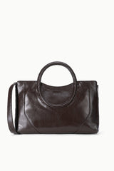 MAUDE SATCHEL | ESPRESSO SNAKE