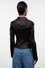 BLAIR LEATHER JACKET | BLACK
