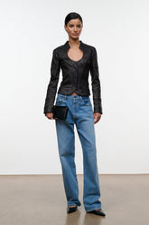 BLAIR LEATHER JACKET | BLACK