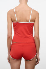 NIGUEL SWIM SHORT | TOMATO