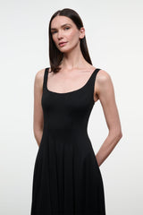 WELLS JERSEY DRESS | BLACK