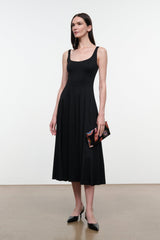 WELLS JERSEY DRESS | BLACK