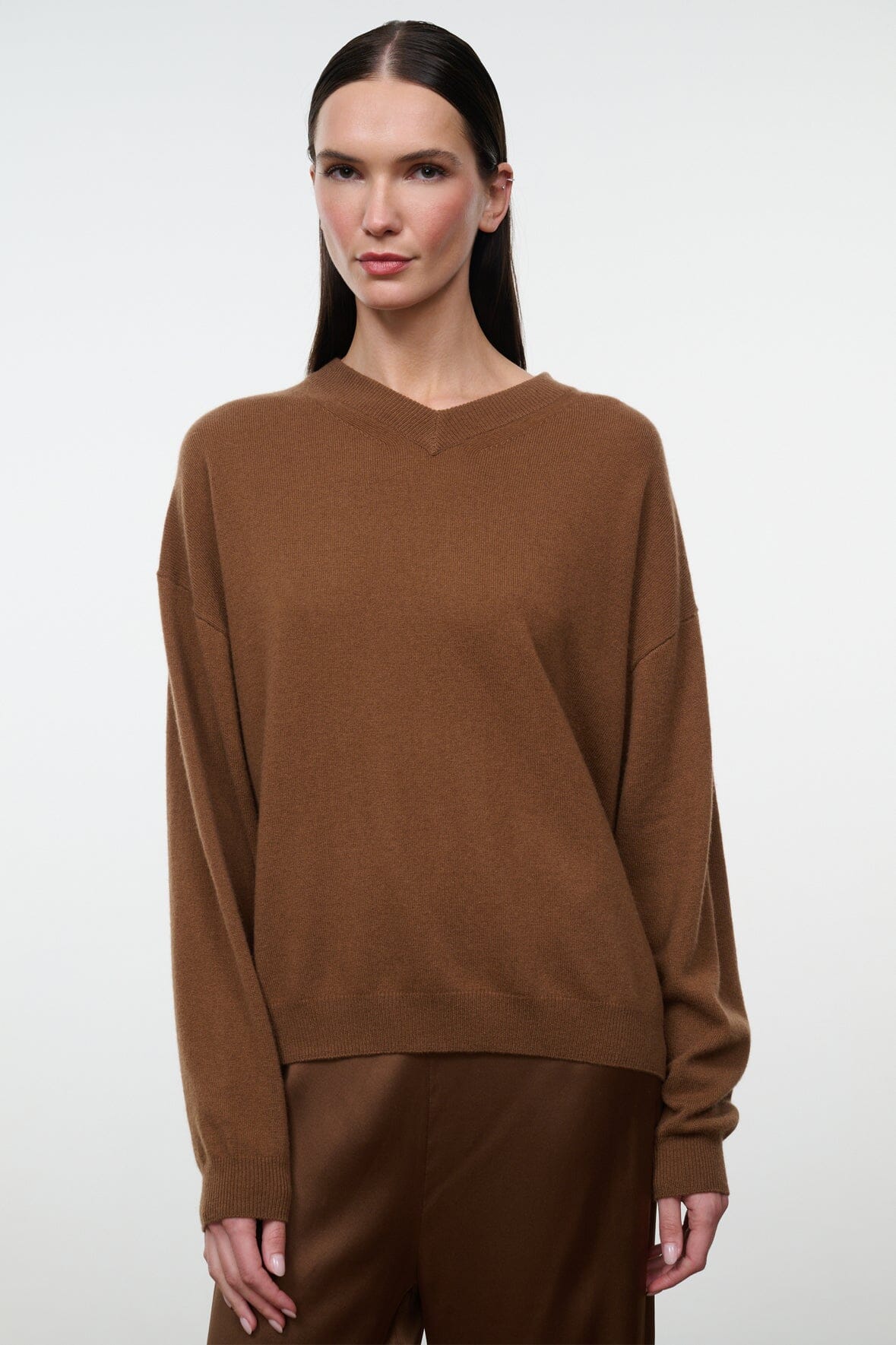 SPENCER CASHMERE SWEATER | CIGAR