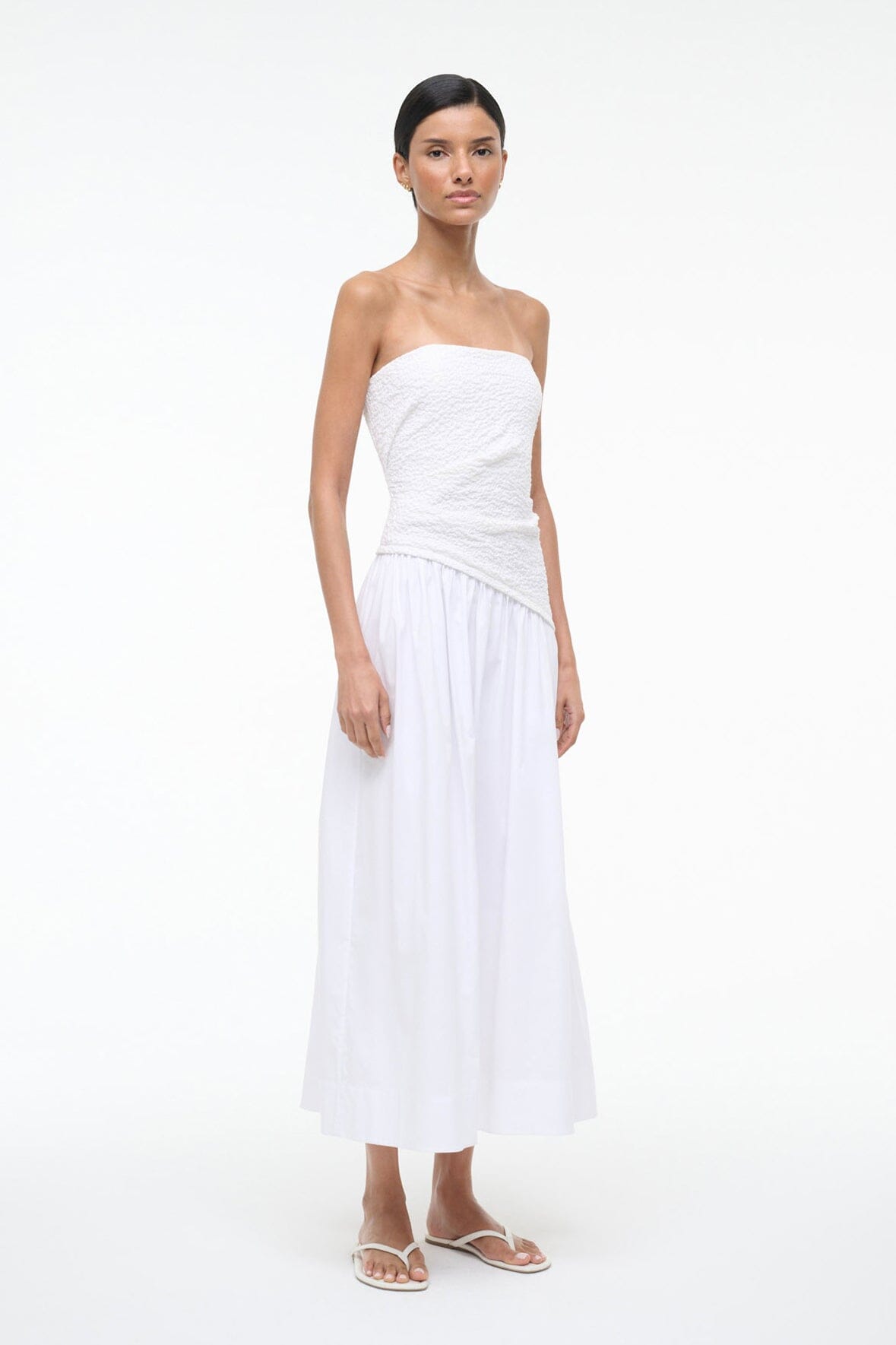 NIA DRESS | WHITE