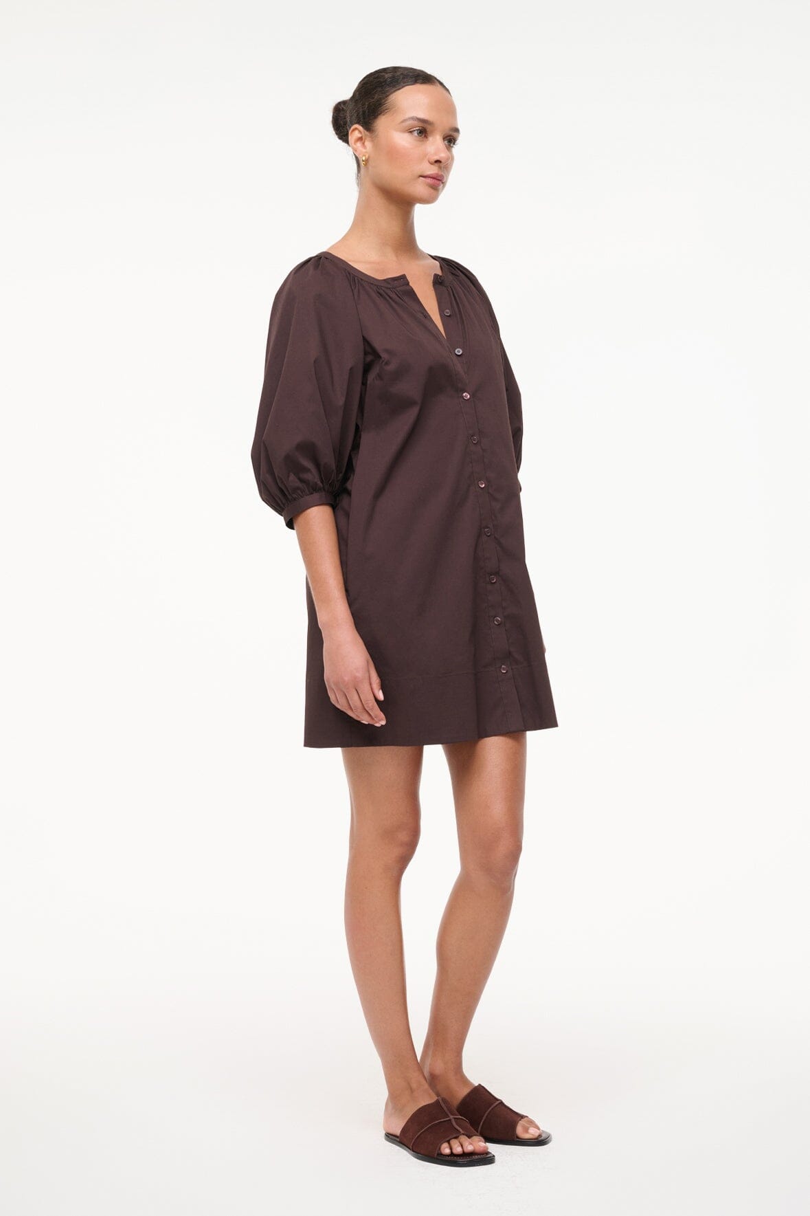 MINI VINCENT DRESS | EARTH