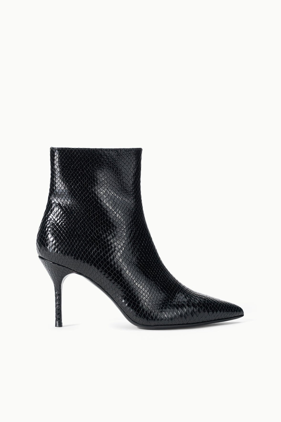 SEBASTIAN ANKLE BOOT | BLACK SNAKE