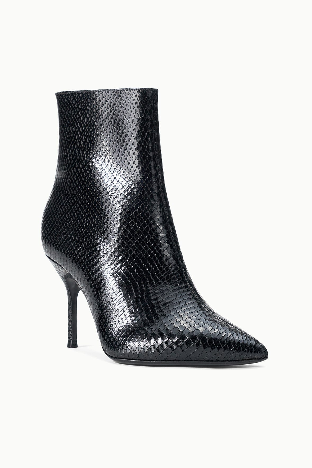 SEBASTIAN ANKLE BOOT | BLACK SNAKE