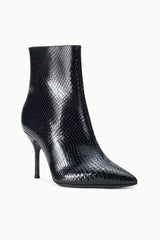 SEBASTIAN ANKLE BOOT | BLACK SNAKE