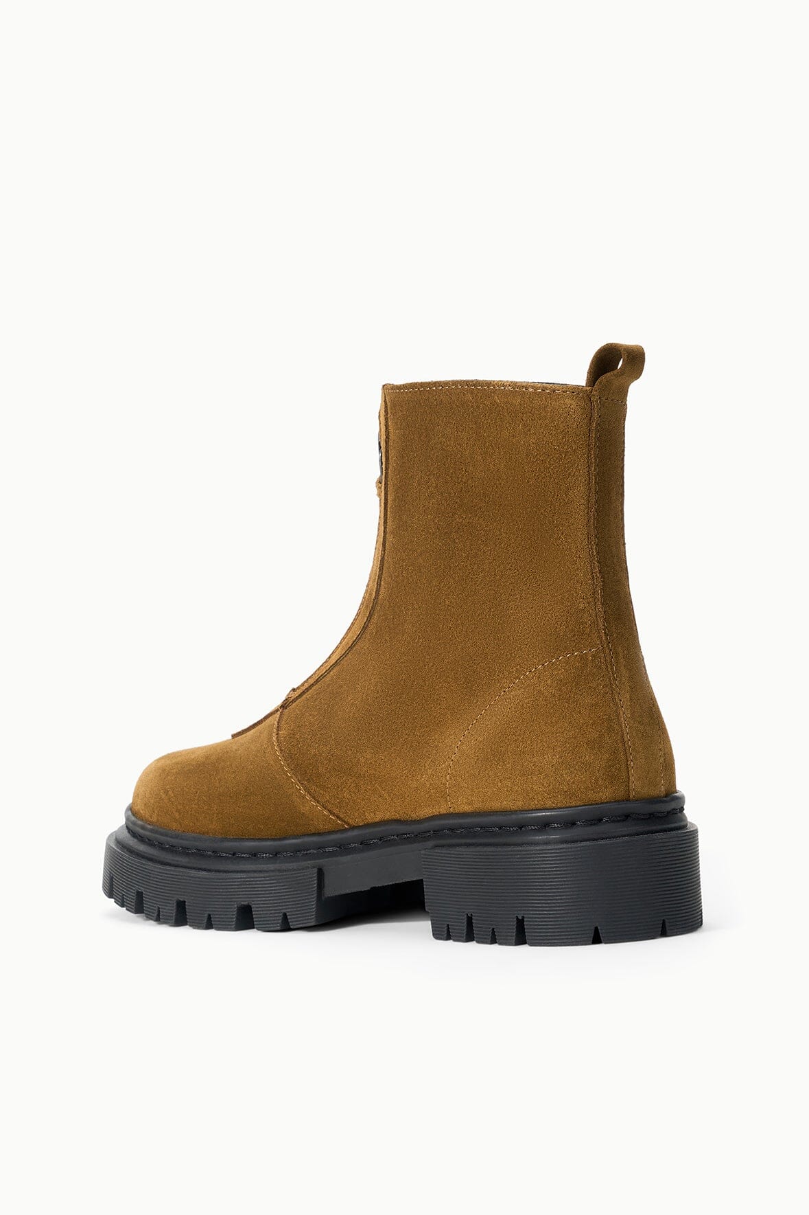 MILES ZIP ANKLE BOOT | CIGAR