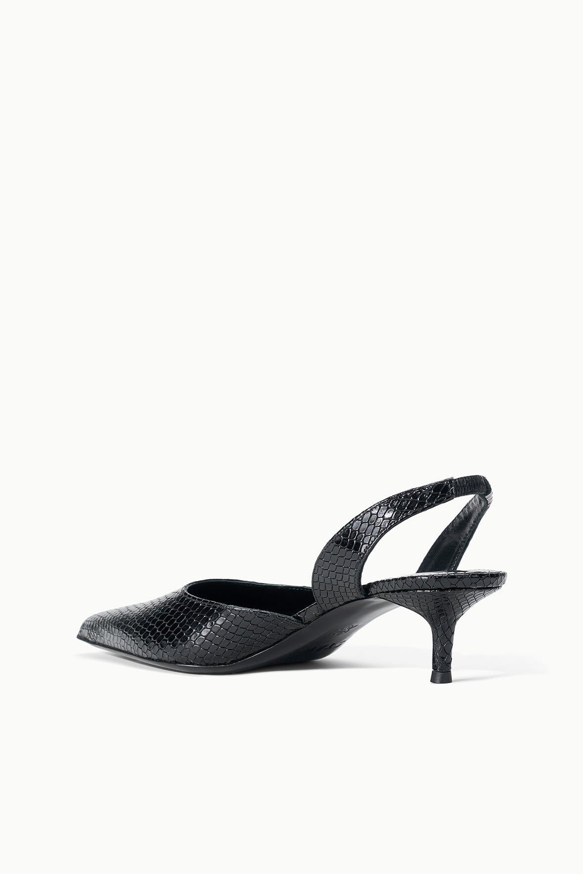SEBASTIAN SLINGBACK | BLACK SNAKE