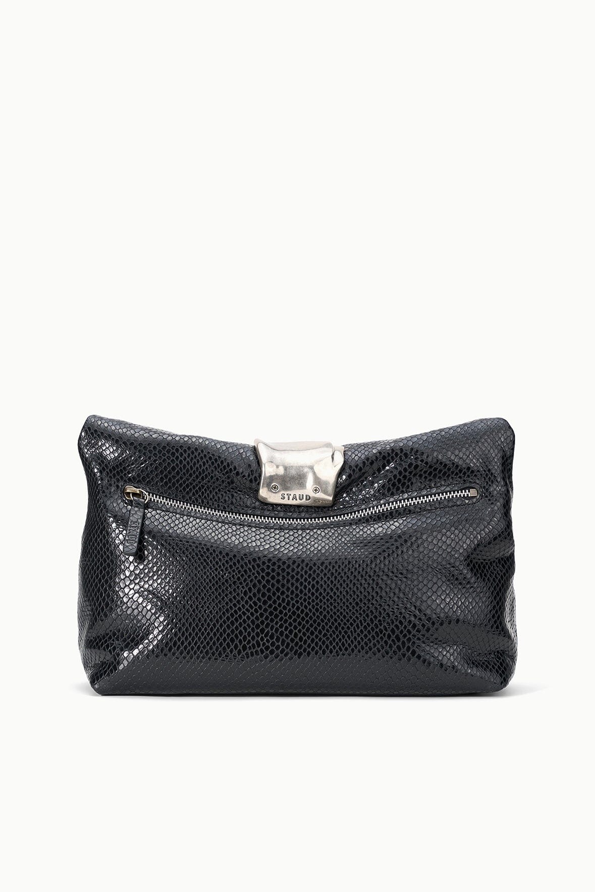 CUFF CLUTCH | BLACK SNAKE