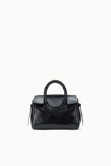 MAUDE MINI CARRYALL | BLACK SNAKE