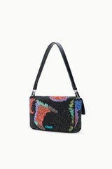 TIMMY SHOULDER BAG | BUTTERFLY CHROME
