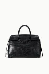 MAUDE CARRYALL | BLACK CROCO