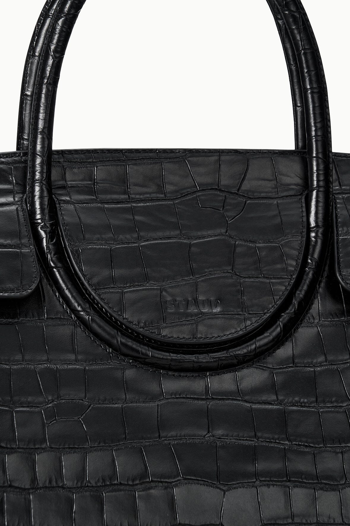 MAUDE CARRYALL | BLACK CROCO