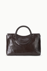 MAUDE SATCHEL | ESPRESSO SNAKE