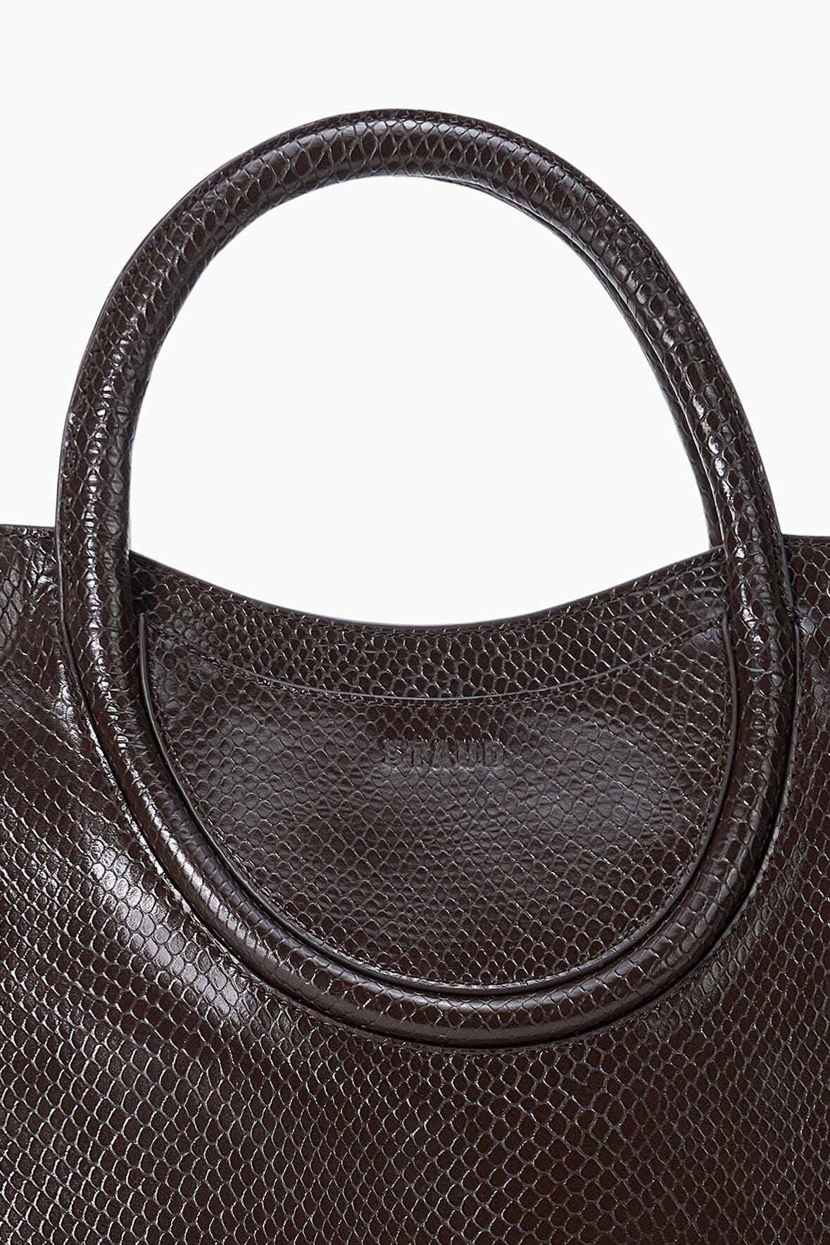 MAUDE SATCHEL | ESPRESSO SNAKE