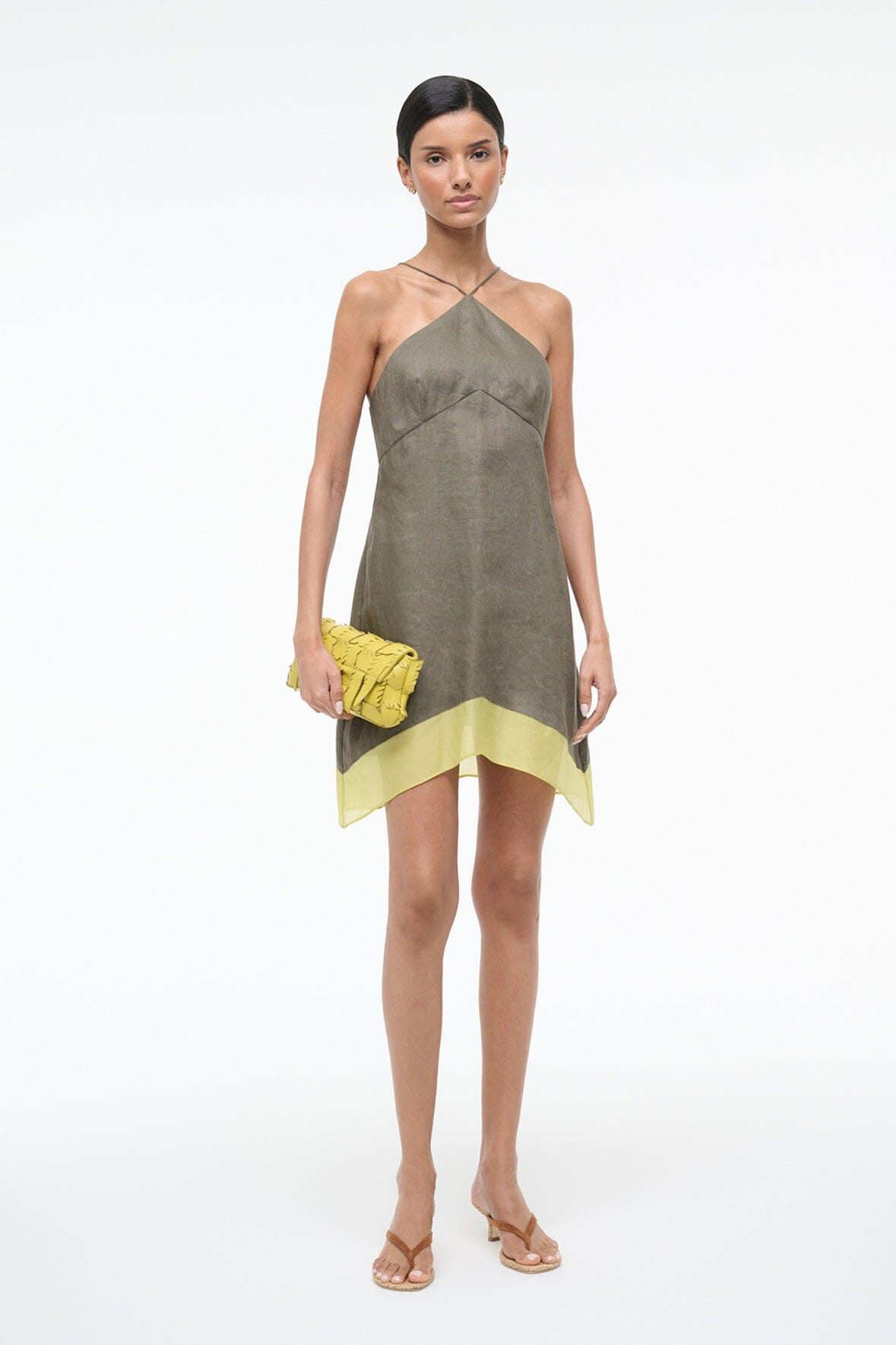 LEAF CLUTCH | CITRON