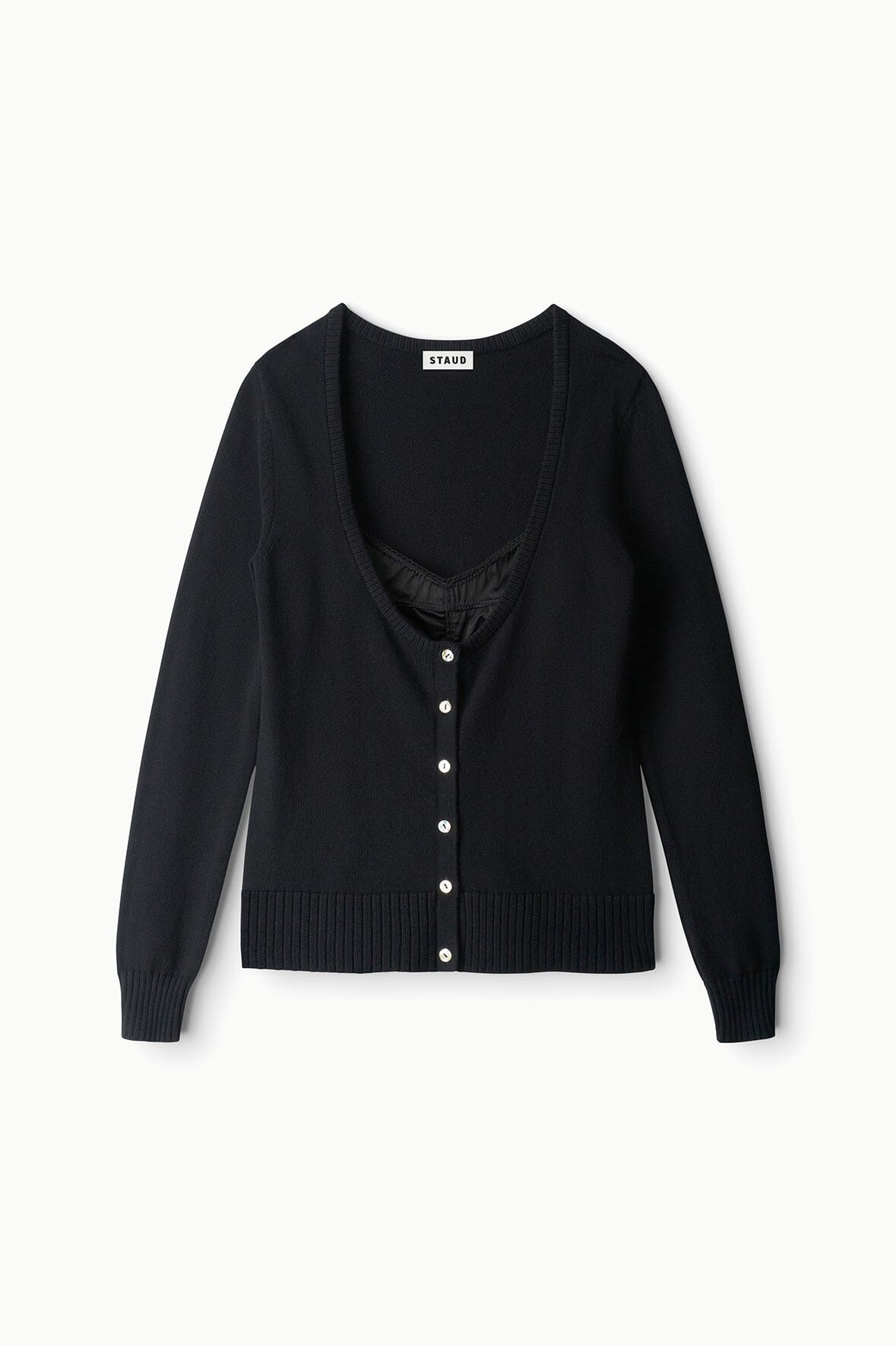 NATASHA CASHMERE SWEATER | BLACK