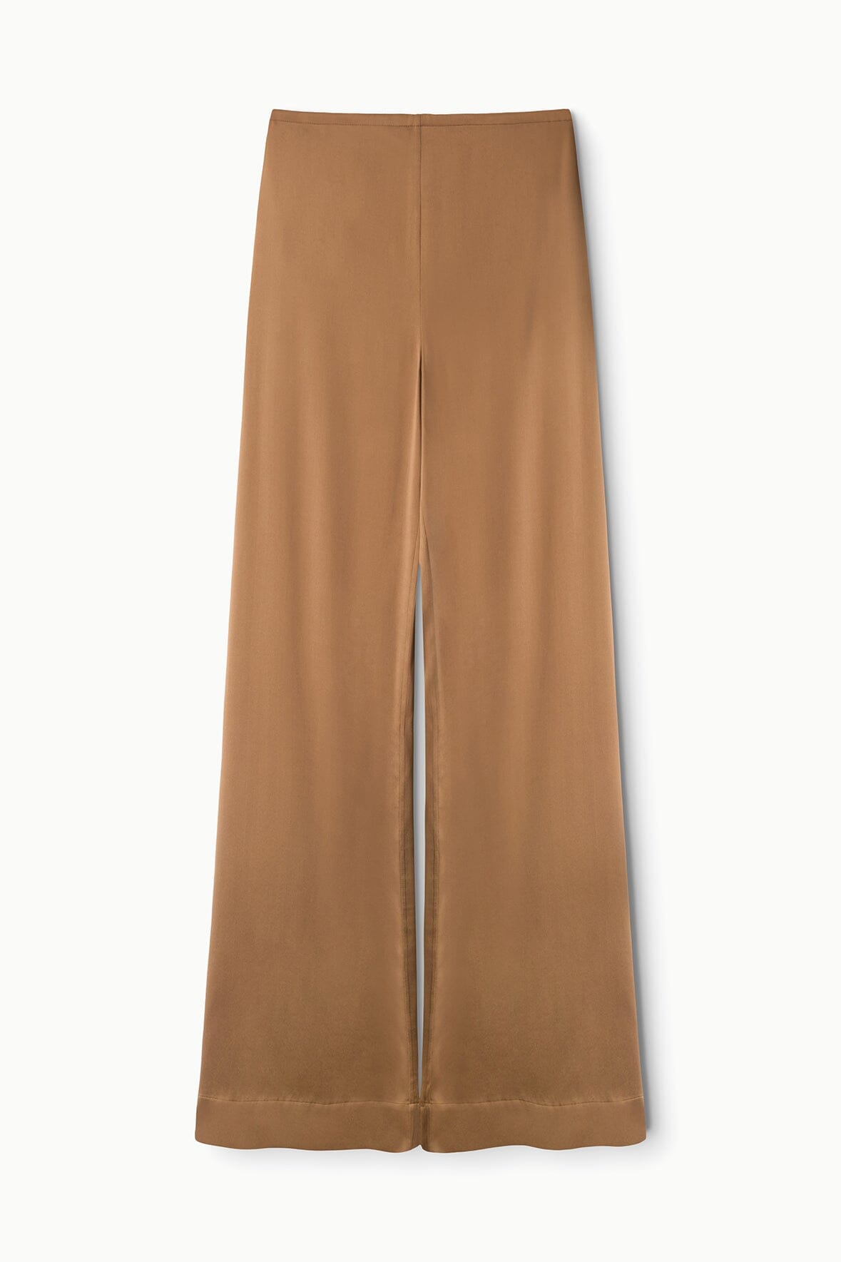 STROLL SILK PANT | CIGAR