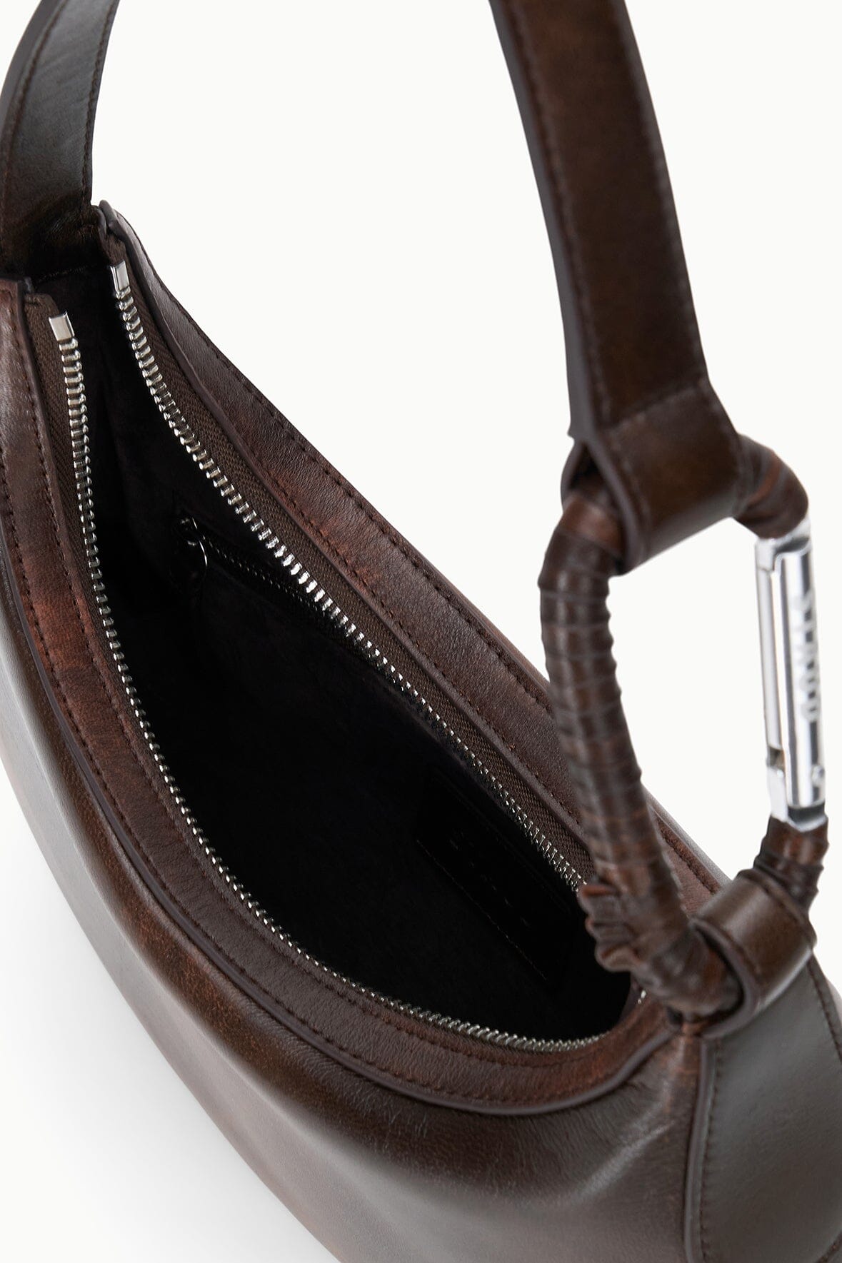 ALDEN SHOULDER BAG | ESPRESSO DISTRESSED